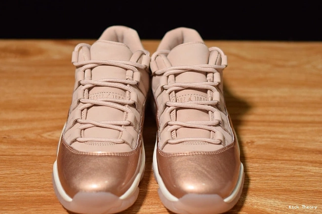 Kick Theory Air Low 11 GS Jordan Rose AH7860-105 Gold 0805